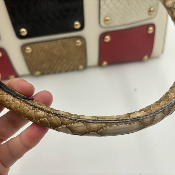 JOLIE FOLIE Tiled Front Large Handbag - Picture 12 of 16